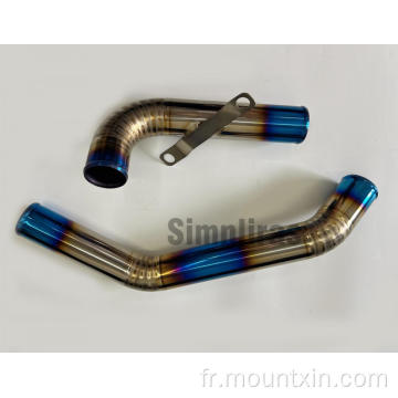 Systerm d&#39;échappement pour Mitsubishi EVO10 Pipe d&#39;admission